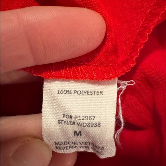 Timing Red Apparel Ruffle Dress - Picture 4 of 6